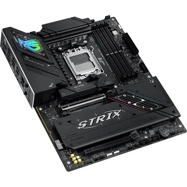 Материнская плата Asus Rog Strix B850-F Gaming WIFI sAM5 B850 4xDDR5 M.2 HDMI DP USB BT ATX - фото 6