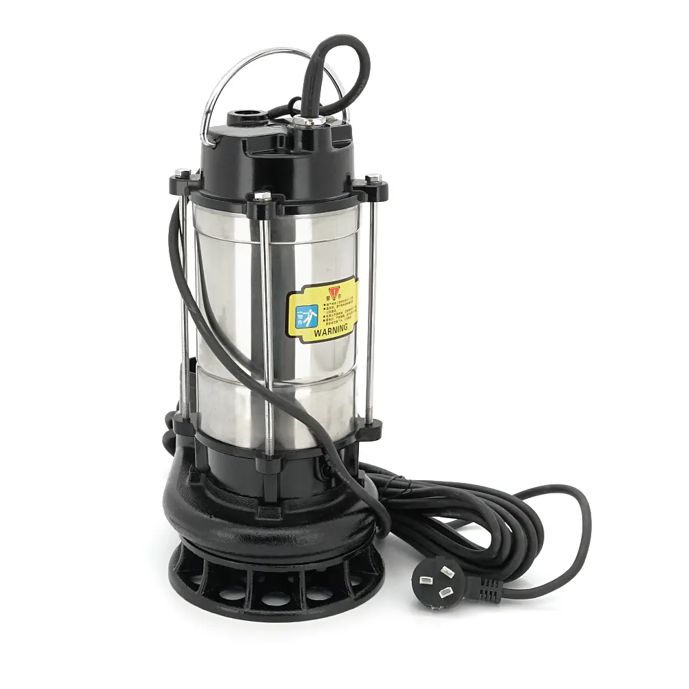 Занурювальний насос 1500W 220V до 13 м³/год підйом до 14 м 50 мм нержавіюча сталь 410х200х230 мм 11.740 кг. + перехідник - фото 3