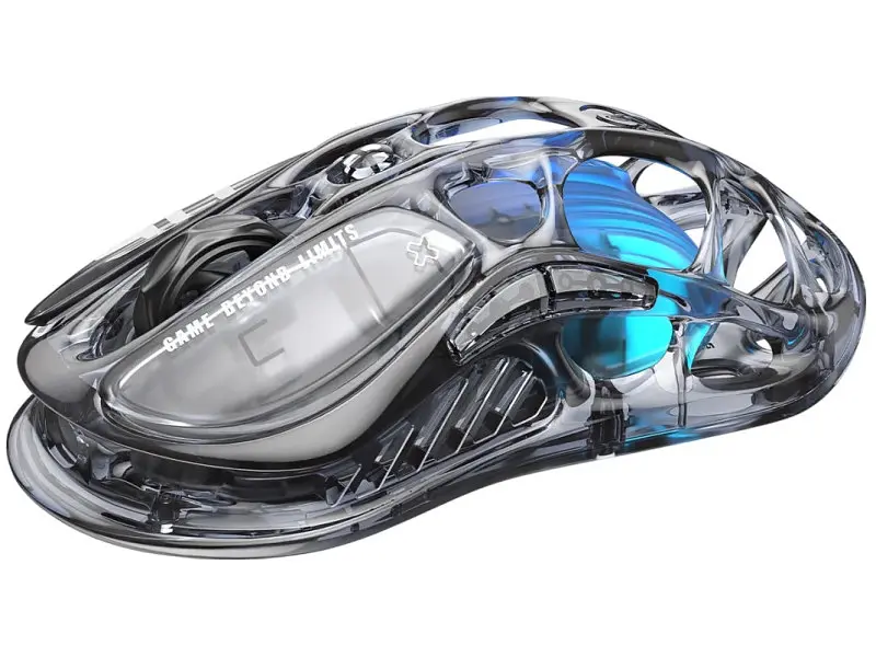 Миша Gravastar Mercury M2 Transparent Black (GRAVA STARM2_XTAL_BLK) - фото 3