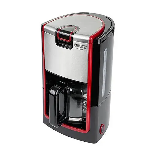 Кофеварка капельная кофемашина Camry CR 4406 стильная Польша 1.2 л 900 Вт черная - фото 2