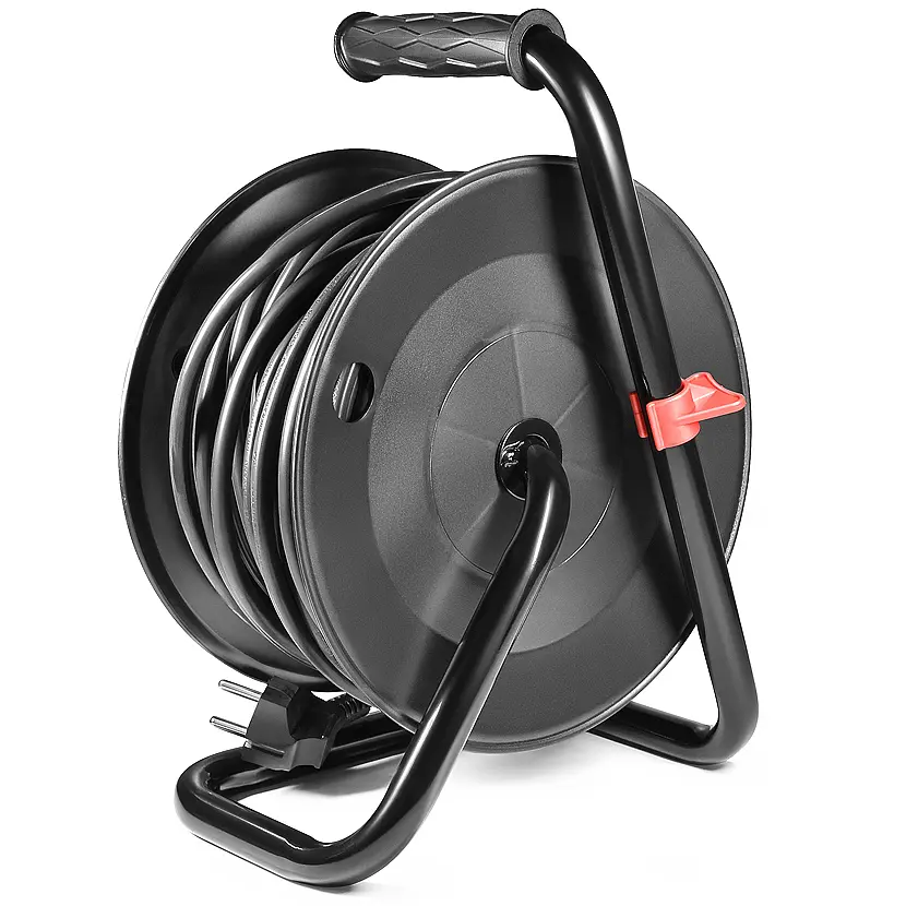 Удлинитель Stark CRP-1525-P ПВХ кабель на пластиковой катушке H05VV-F 2Gx1.5 X 25 м (242000001) - фото 4