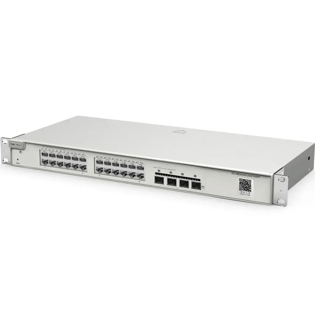 Комутатор мережевий Ruijie Networks RG-NBS5100-24GT4SFP - фото 3
