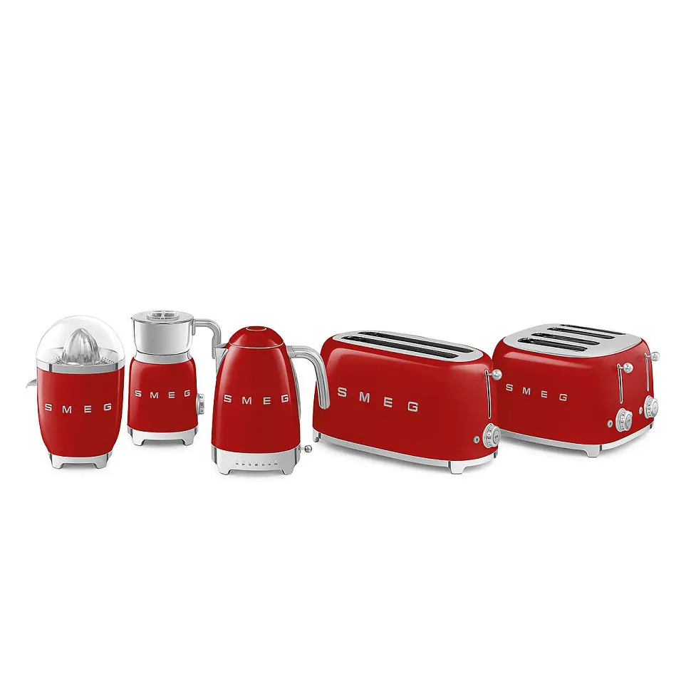Чайник електричний Smeg (KLF04RDEU) Retro Style 50's - з регулятором температури - 1,7л - червоний, Червоний - фото 4