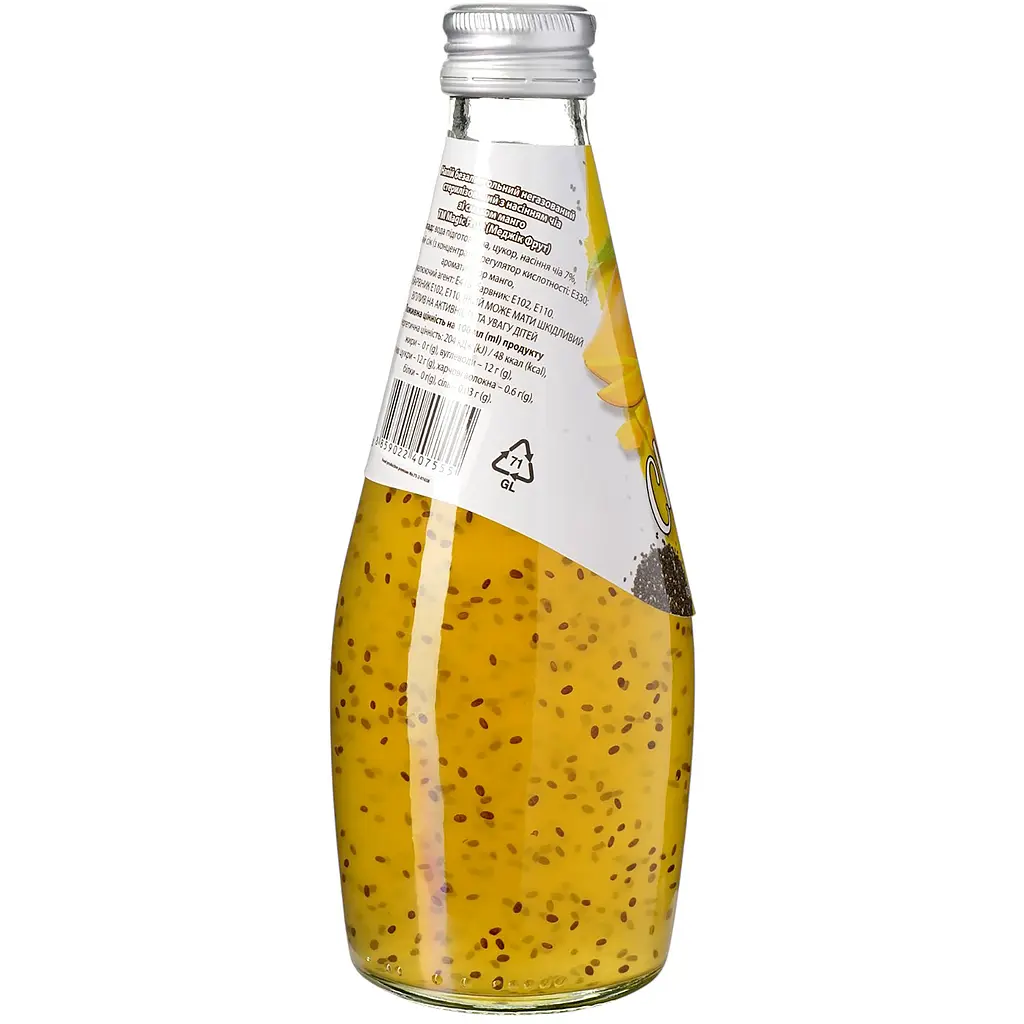 Напій Magic Fruit манго з насінням чіа 0.29 л - фото 4