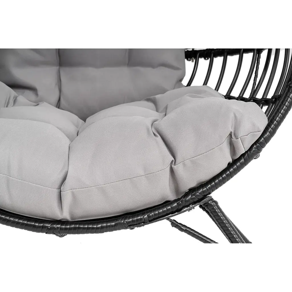 Садове крісло Di Volio Arancia чорно-сірий - фото 3