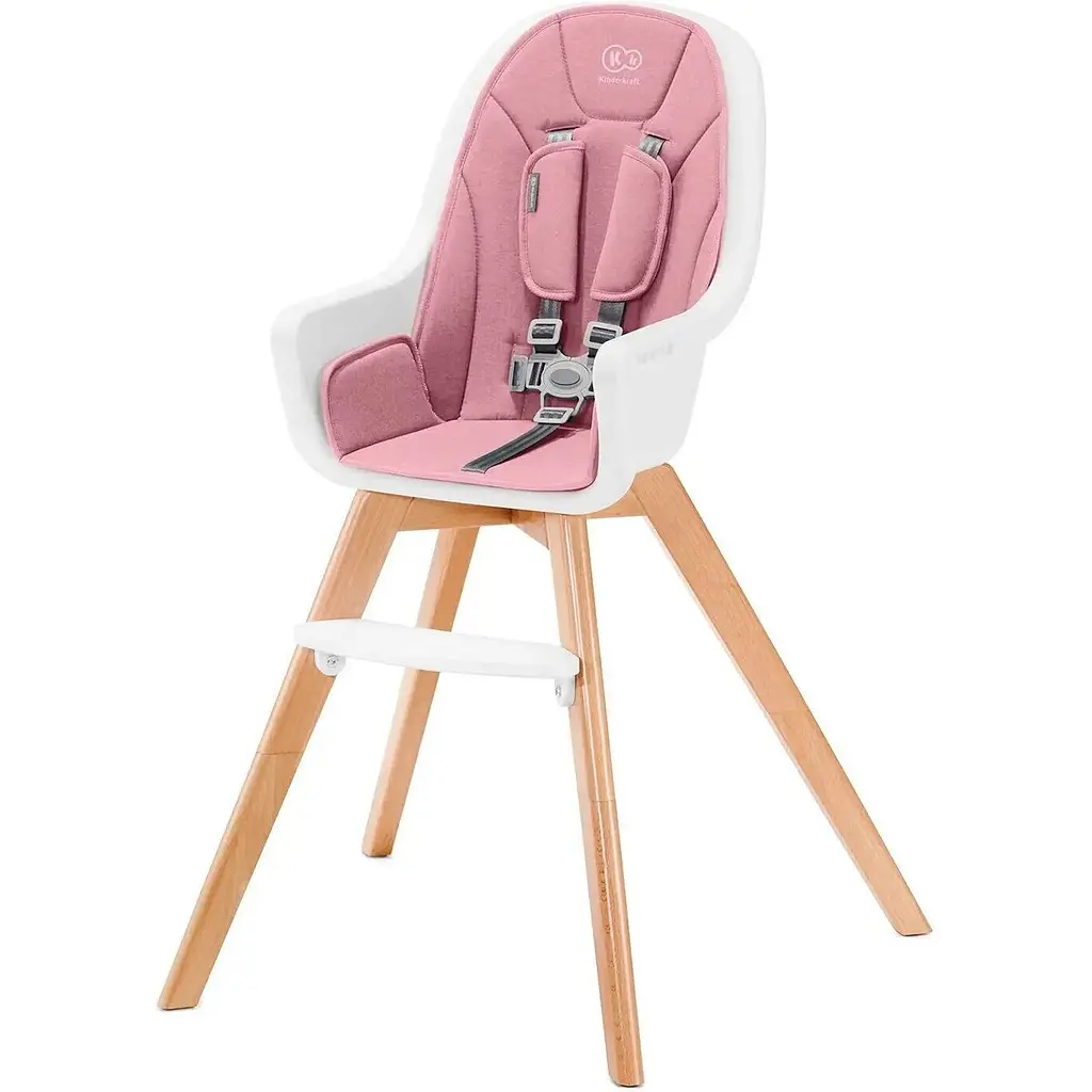 Стільчик для годування Kinderkraft Tixi рожевий (00-00158723) - фото 2