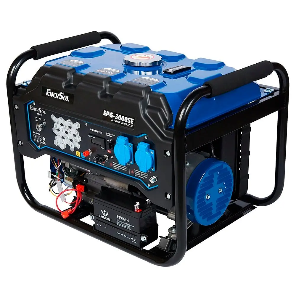 Генератор бензиновий 2.7 кВт EnerSol EPG-3000SE (41-00459) - фото 9