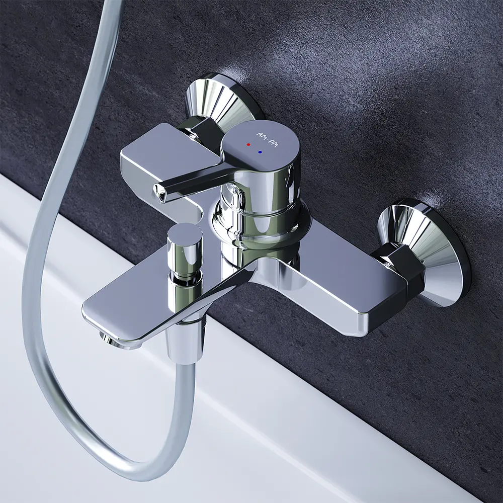 Смеситель для ванны и душа AM.PM X-Joy F85B10000 - фото 2