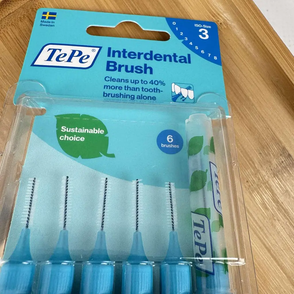 Міжзубна щітка TePe Original синя (0.6 мм), 6 шт - фото 4