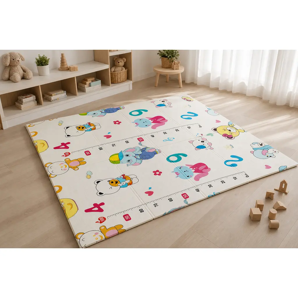 Дитячий килимок XoKo Childcare двосторонній термокилимок 200 × 180 х 0,8 см (XK-CHC-20-18-CRP1) - фото 8