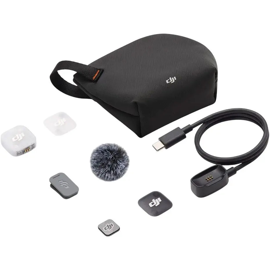 Передавач радіосистеми DJI Mic Mini 2 Transmitter Glaze White (CP.RN.00000531.01) [170589] - фото 3
