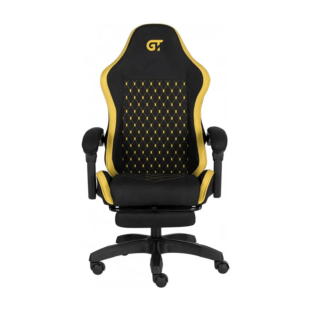 Крісло ігрове GT Racer X-2339 Black/Yellow (X-2339 Fabric Black/Yellow) - фото 5