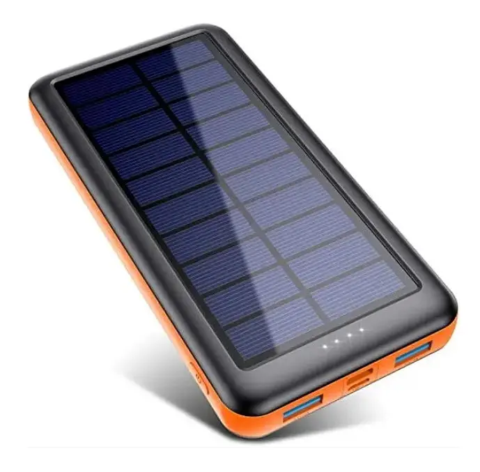 Портативная батарея Solar Power Bank 26800mAh HX160S4 Солнечное зарядное устройство - фото 8