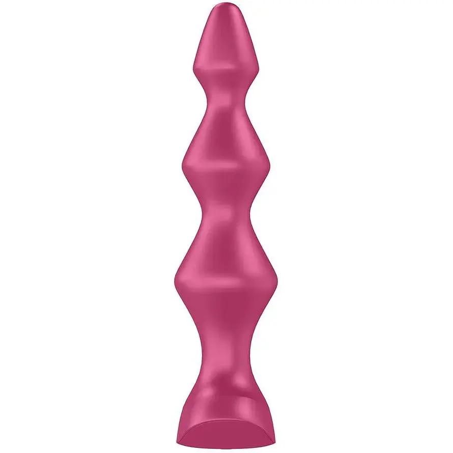 Анальний стимулятор-намистини з двома моторами Satisfyer Lolli-Plug 1 Berry - фото 4
