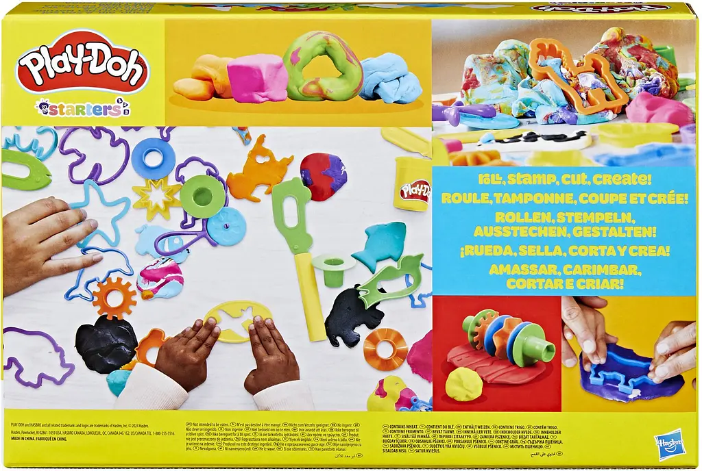 Набор для творчества Hasbro с лепочной массой Play-Doh Land Air and Sea (F8788) - фото 2