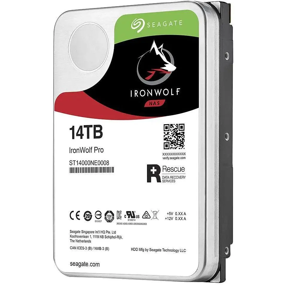Жорсткий диск Seagate IronWolf Pro NAS 3.5" 14 TB SATA3 ST14000NE0008 - фото 3