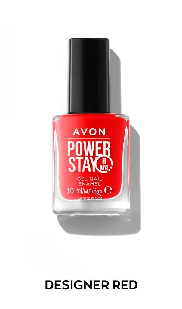 Лак для нігтів Avon «СуперСтійкість» Яскраво-червоний/Designer Red, 10 мл (158511583)
