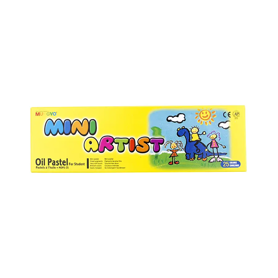 Пастель олійна Mungyo Mini MOPS-25 25 кольорів - фото 2