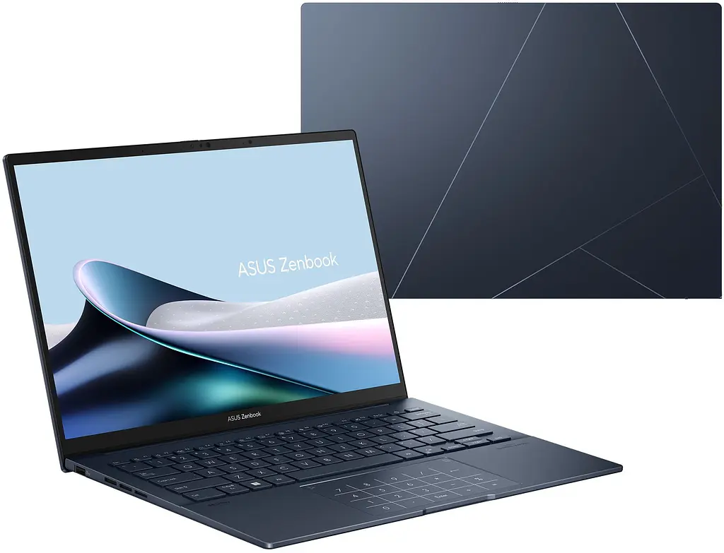 Ноутбук ASUS Zenbook 14 UX3405MA-PP301X 14' 3K OLED, Intel Ultra 9 185H, 32GB, F1TB, UMA, Win11P, Блакитний (90NB11R1-M00DH0) - фото 4