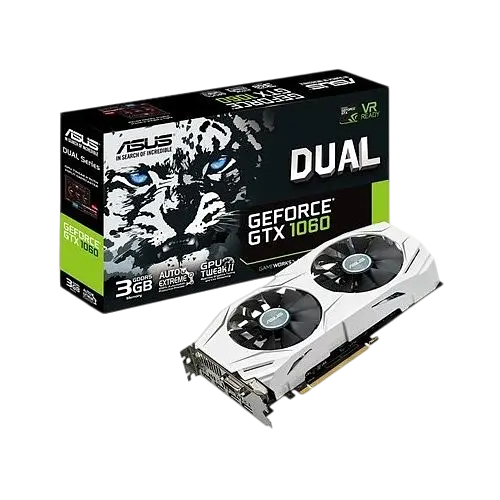 Відеокарта GeForce GTX 1060 3GB Asus Dual (DUAL-GTX1060-3G) Б/В - фото 2