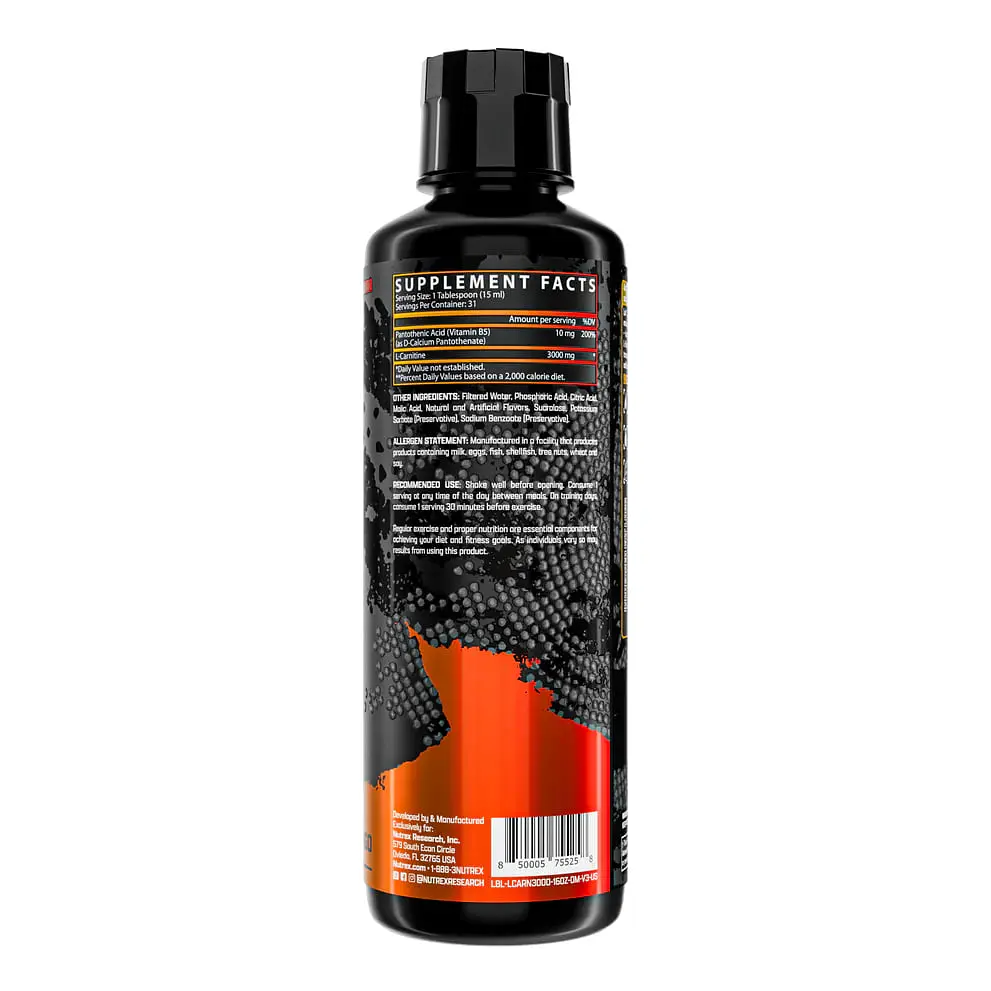 Рідкий Карнітін, Liquid L-Carnitine 3000 - 465 мл  - фото 3