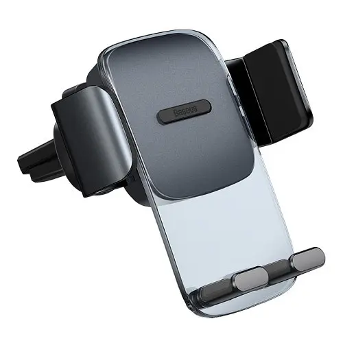 Автотримач Baseus Easy Control Clamp Car Mount Holder (Air Outlet Version) чорний SUYK000101 - фото 3