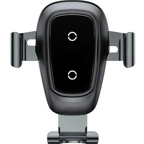 Держатель для мобильного телефона с БЗП Baseus Metal Holder Air Outlet Tarnish - фото 4