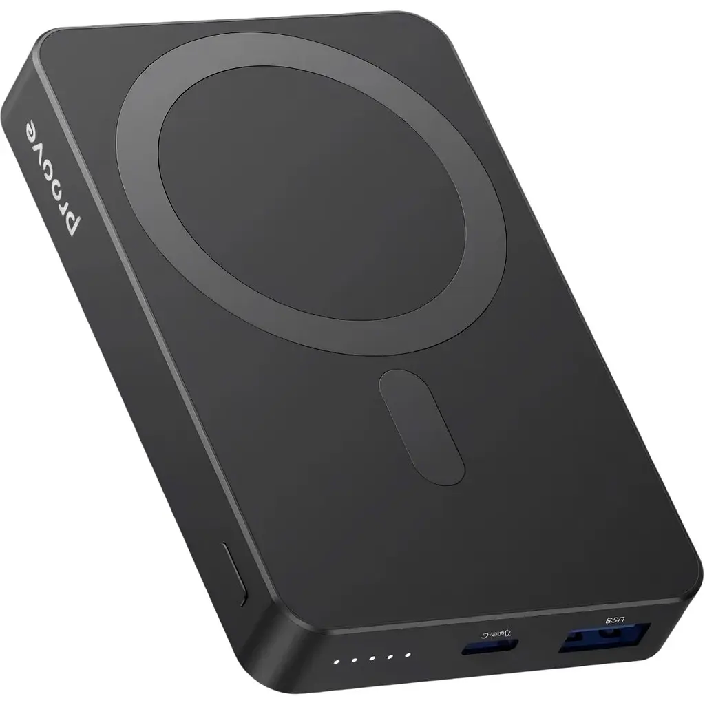 Зовнішній акумулятор Proove Carbon Slim 10000mAh 22.5W Black (PBCS22110001) [158559] - фото 2