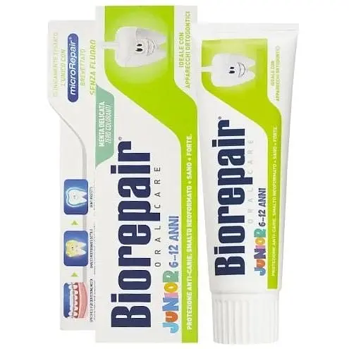 Уцінка. Дитяча зубна паста BioRepair Junior 6-12 років 75 мл - фото 4