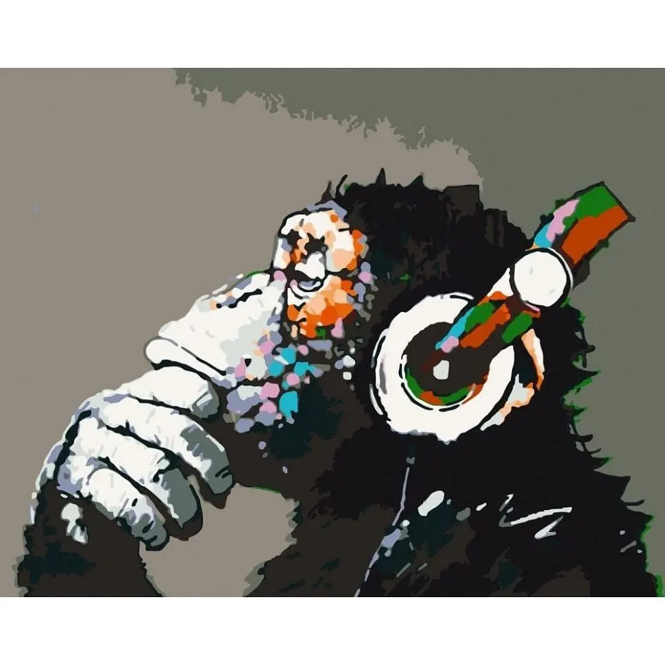 Набір картин за номерами 2 в 1 Art Craft BTS Fan Art 40х50 (10278-AC) та Disco monkey 40х50 см (11675-AC) - фото 3