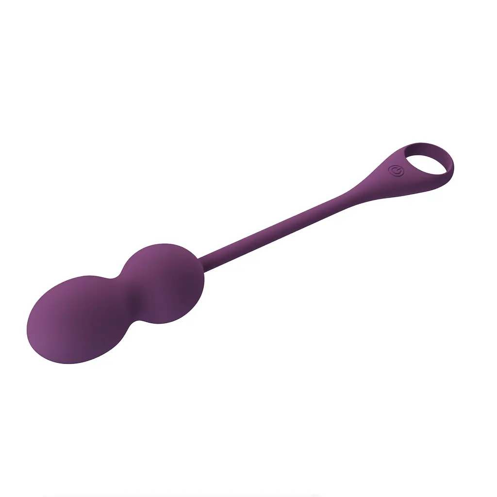 Вагінальні кульки Pretty love Elvira dark Purple, 12 vibration functions Mobile APP Long-distance Co PRETTY LOVE BI-210212HP-2 100022 - фото 4