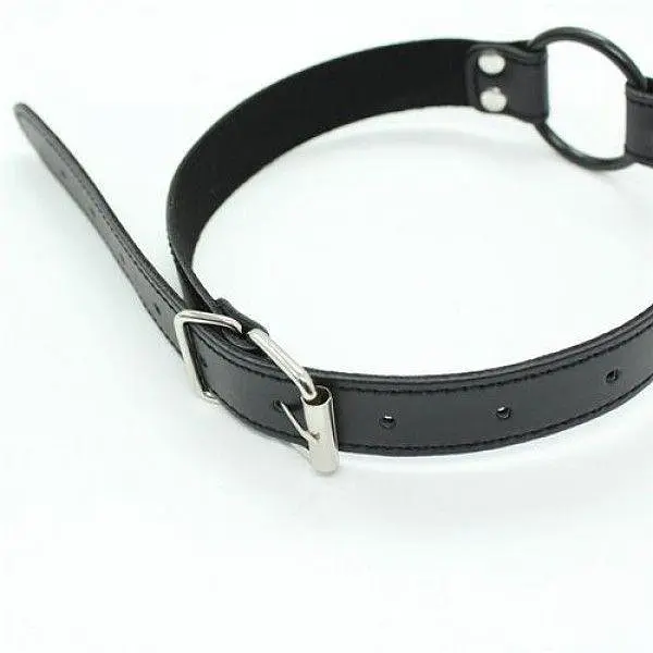 Кляп Toyz4lovers Easy Belt Ring Gag (чорний) - фото 3