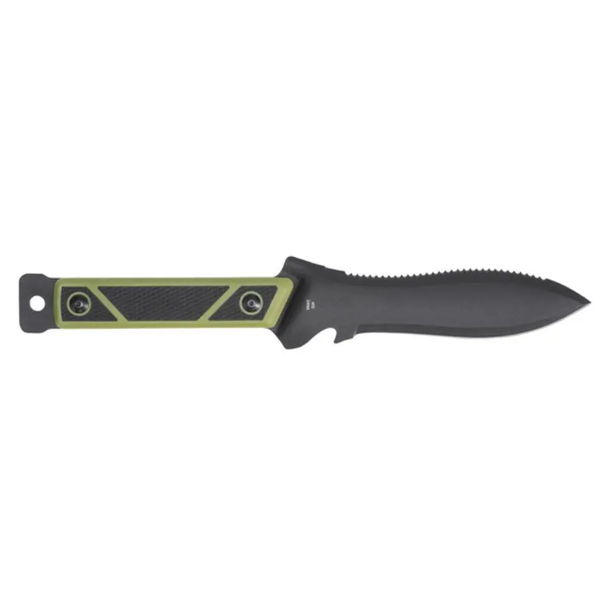 Ніж з фіксованим клинком SOG Rip Tide 6.5" Чорний-Зелений - фото 2