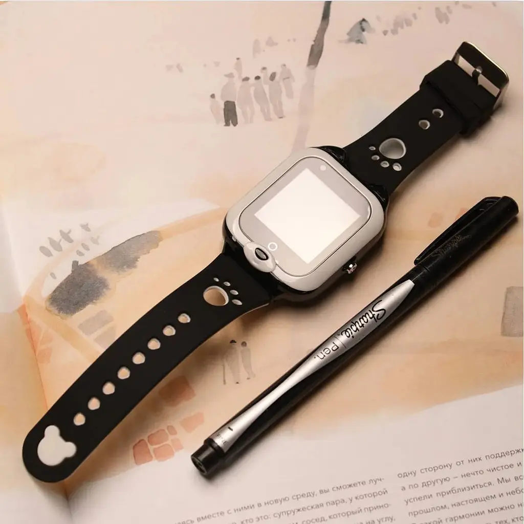 Дитячий розумний GPS годинник Wonlex KT22 Black з відеодзвінком (SBWKT22B) - фото 5