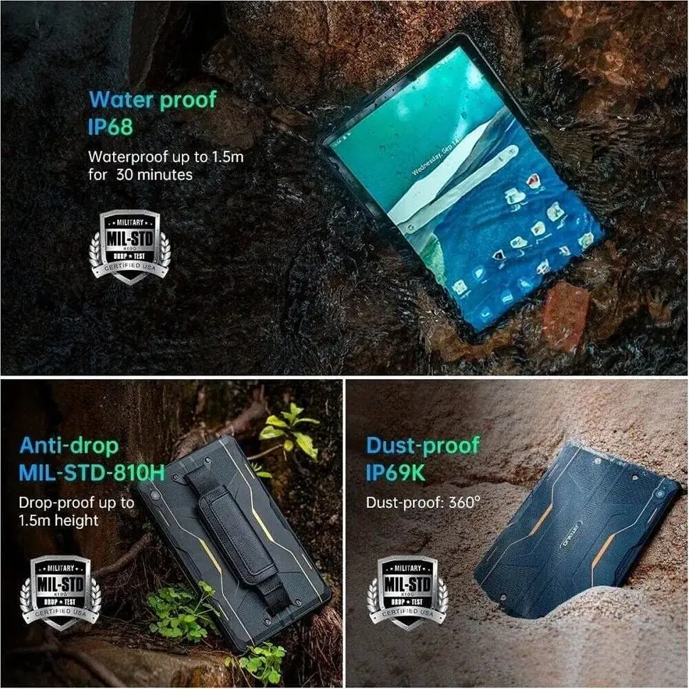 Планшет Oukitel RT8 6/256GB Black - фото 4