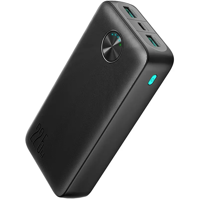 Універсальна мобільна батарея Joyroom 20000mAh 22,5W PD,QC3.0, 2xUSB-A, USB-C In/Out Чорний - фото 2