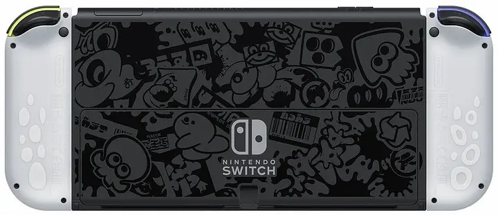 Портативна ігрова консоль Nintendo Switch OLED Model Splatoon 3 Edition - фото 2