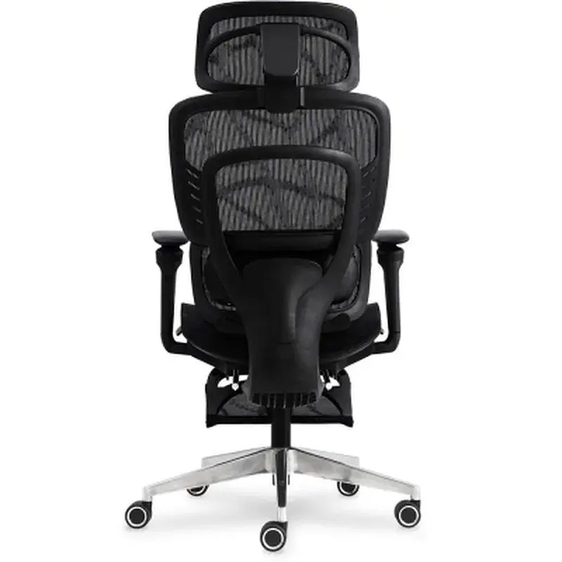 Офісне крісло Mealux M10 Air Massage (з масажним ефектом) Black (HF-M10 M/BB) - фото 2