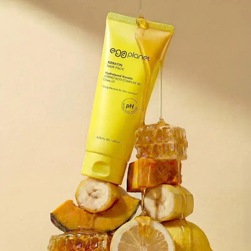 Кератинова маска Daeng Gi Meo Ri Egg Planet Keratin Hair Pack для пошкодженого волосся 200 мл - фото 4