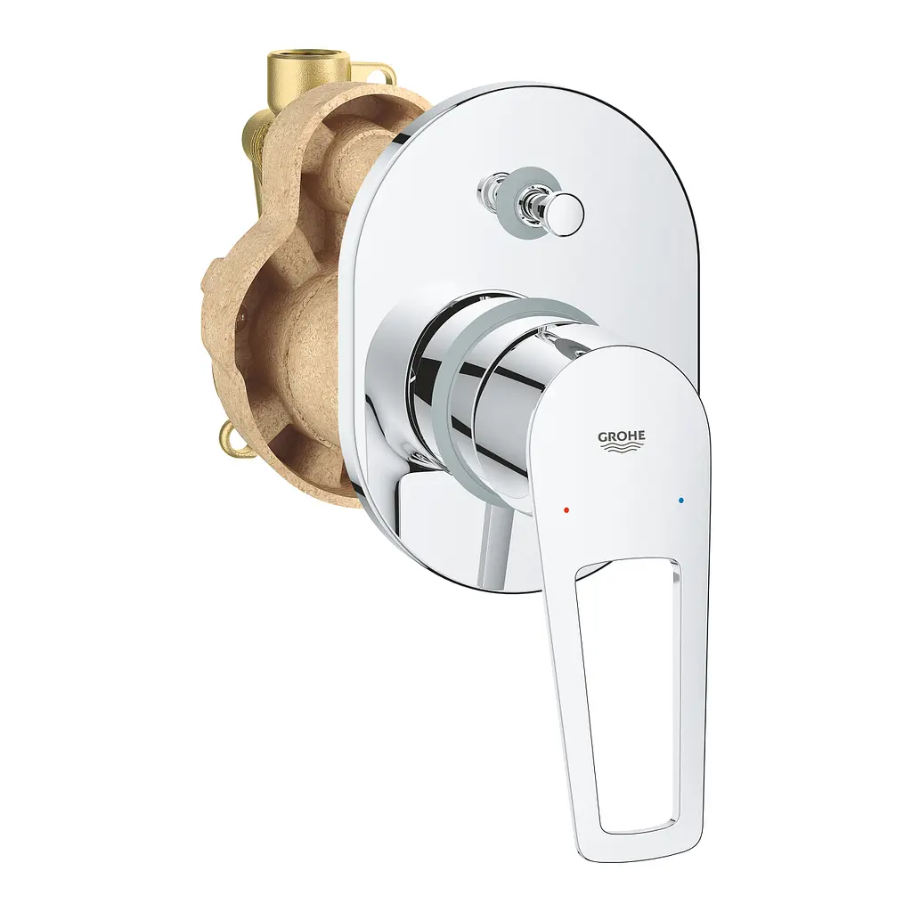 Змішувач для ванни Grohe BauLoop New 29041001, Хром