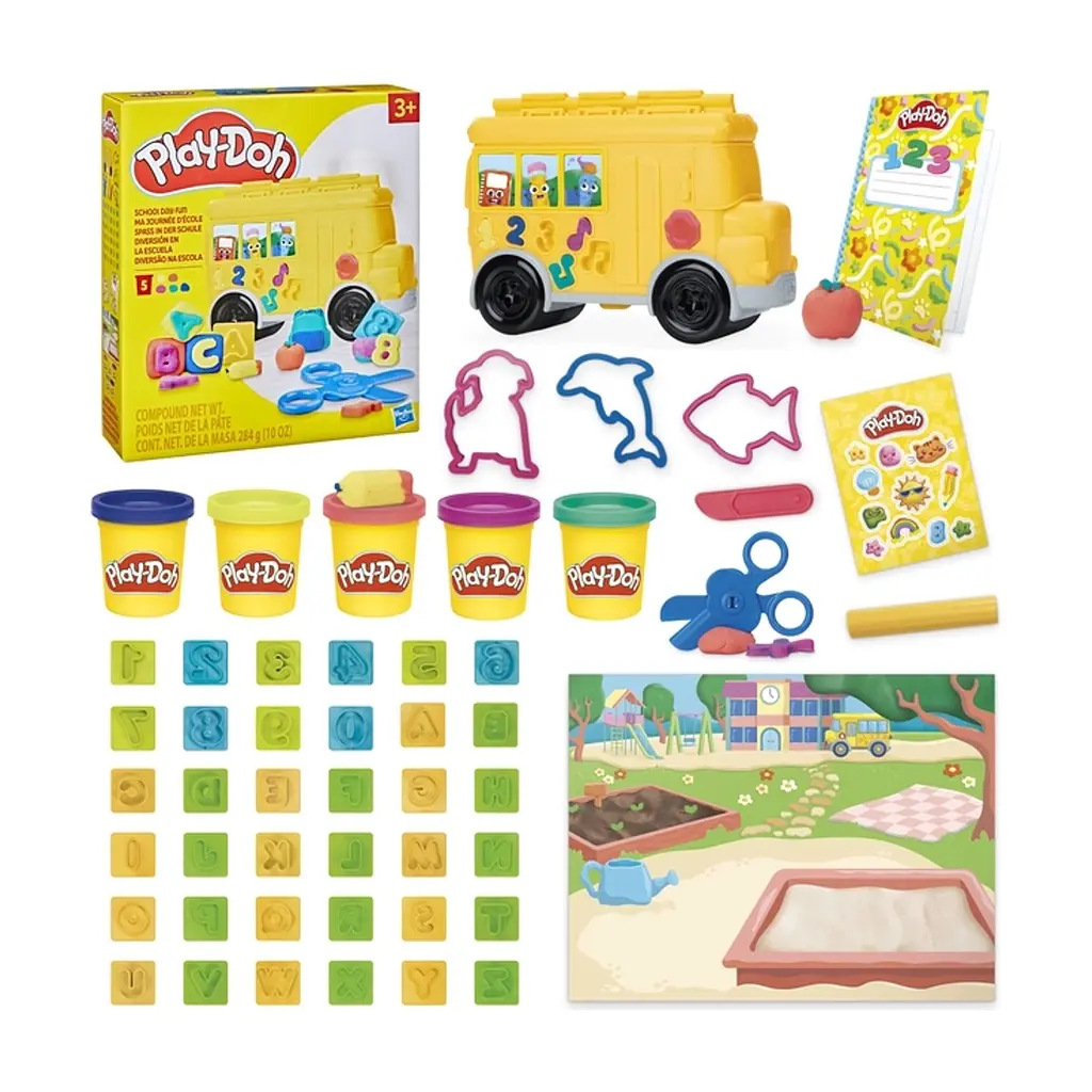 Набір для творчості Hasbro Play-Doh Веселий шкільний день (G1641) - фото 6