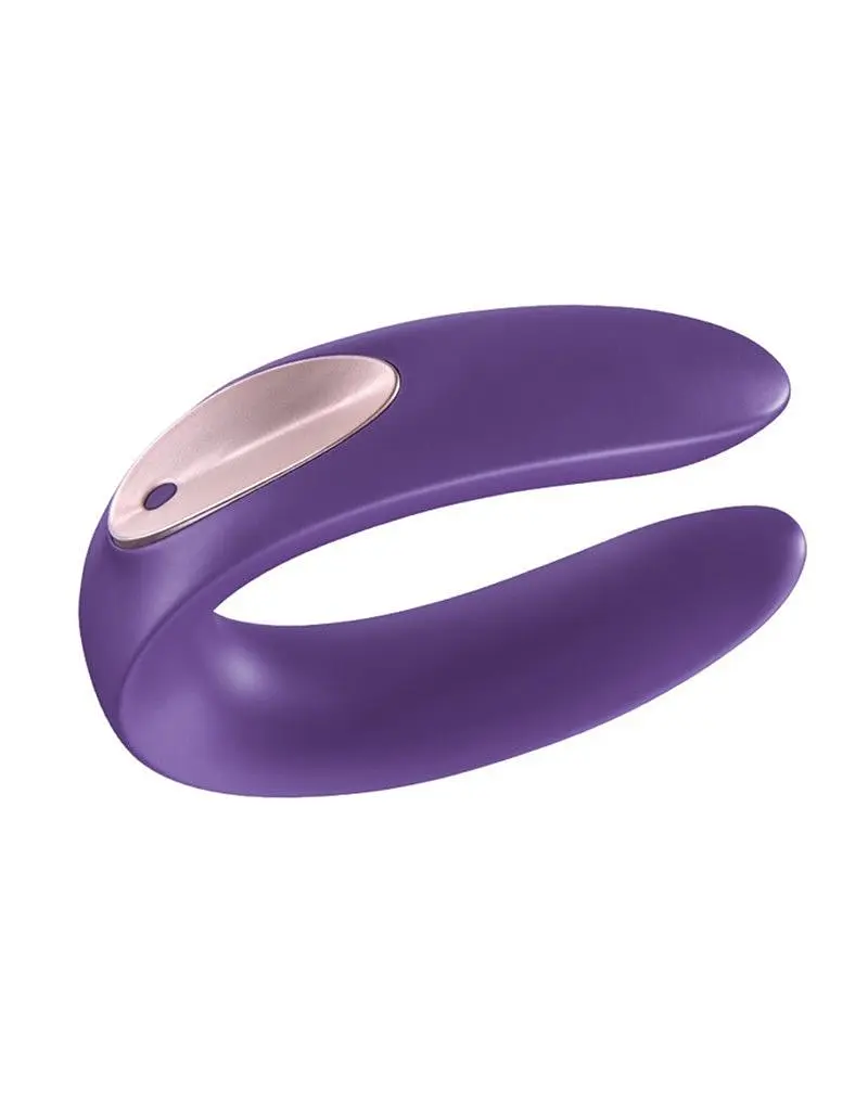 Вібратор для пар Satisfyer Double Plus Remote з пультом ДК та двома моторчиками - фото 3