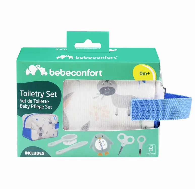 Набір для догляду за дитиною Bebe Confort Toiletry Set Lovely Donkey: 6 предметів (3106209110) - фото 7