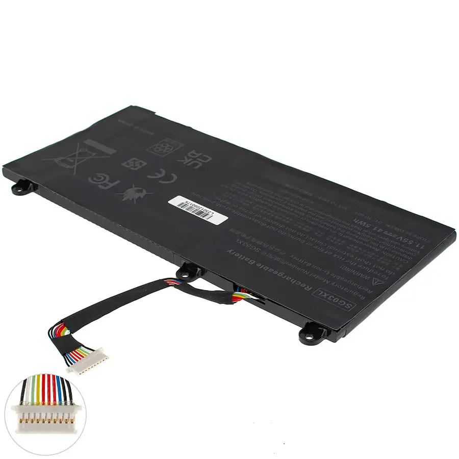 Акумулятор HP SG03XL (Envy 17-U, 17T-U, M7-U) 11.55V 3600 mAh Black - фото 2