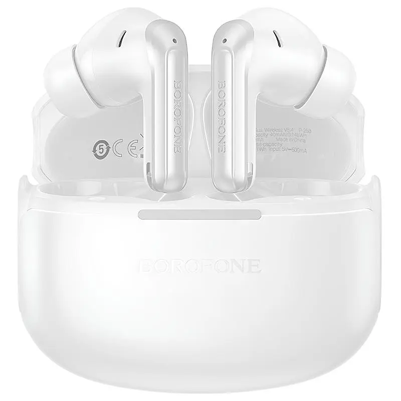 Беспроводные TWS наушники Borofone FQ9 Plus Peaceful ANC+ENC - фото 3