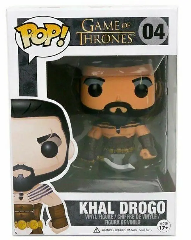 Фігурка Funko Pop Кхал Дрого Гра Престолів Game of Thrones Khal Drogo GT 10см KD04 - фото 4