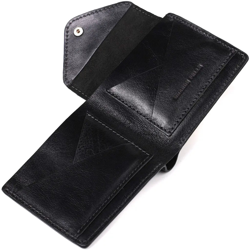 Кожаный кошелек Grande Pelle 11.5х9х1.5 см acs0028491 - фото 4
