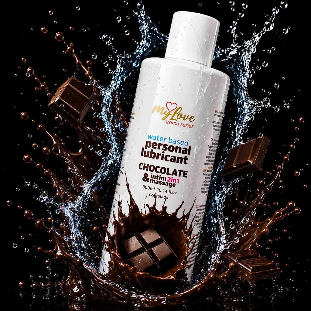 Лубрикант та масажний гель MyLove Aroma Series Chocolate 300 мл - фото 2