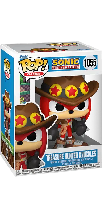 Фігурка Funko Pop Фанко Поп Sonic the Hedgehog Їжак Сонік Treasure Hunter Knuckles Мисливець за скарбами Наклз - фото 3