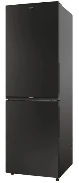 Двокамерний холодильник Candy CNCQ2T618EB No-Frost 1.85 м чорний - фото 2